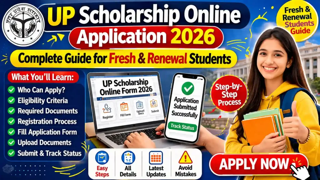 UP Scholarship Online Application 2026